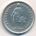 Швейцария 1/2 франка 1963 год