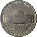США 5 центов 1942 год (без отметки МД)