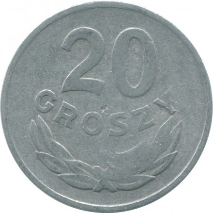 Польша 20 грошей 1961 год 