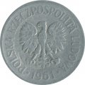 Польша 20 грошей 1961 год 
