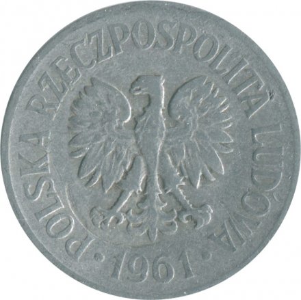 Польша 20 грошей 1961 год 