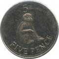 Гибралтар 5 пенсов 2011 год
