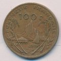 Французская Полинезия 100 франков 1984 год