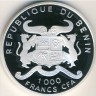 Монета Бенин 1000 франков КФА 2003 год