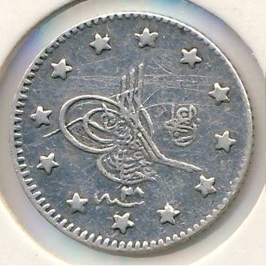 Турция 1 куруш 1902 год