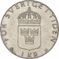 Швеция 1 крона 1984 год - Король Карл XVI Густав