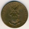Филиппины 1 сентаво 1939 год