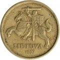 Литва 10 центов 1997 год