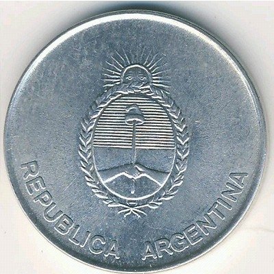 Аргентина 1000 аустралей 1990 год