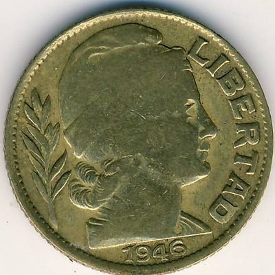 Аргентина 20 сентаво 1946 год