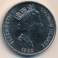 Соломоновы острова 1 доллар 1992 год - 50-летие битвы в Коралловом море