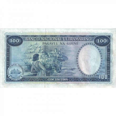 Португальская Гвинея 100 эскудо 1971 год - UNC
