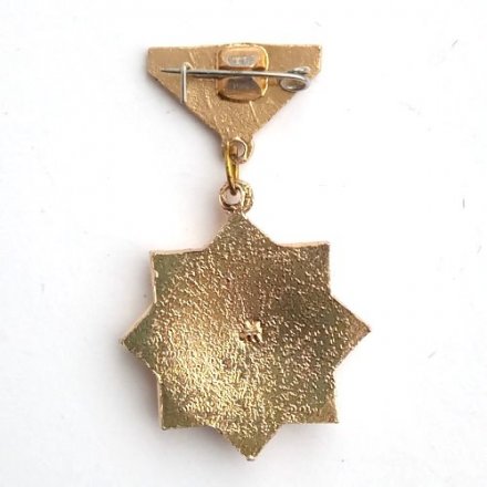 Значок Аэрофлот СССР. Самолет АН-24, 1962 г. (подвеска)