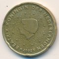 Нидерланды 20 евроцентов 2002 год