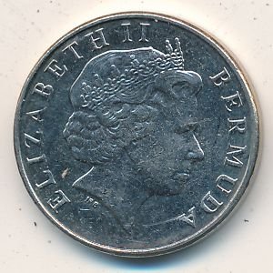Бермудские острова 5 центов 2005 год