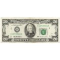США 20 долларов 1995 год - B - VF