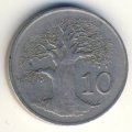Зимбабве 10 центов 1989 год