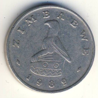 Зимбабве 10 центов 1989 год