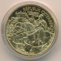 Австрия 10 евро 2009 год