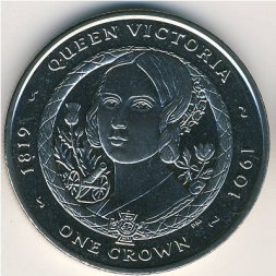 Остров Мэн 1 крона 2006 год