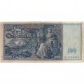 Германия 100 марок 1908 год (красная печать) - F