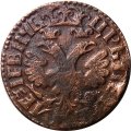 Денга 1704 год (Повелитель) Пётр I (1699 - 1725) - VF