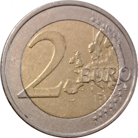 Финляндия 2 евро 2011 год - 200 лет Банку Финляндии