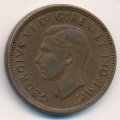 Канада 1 цент 1940 год - Король Георг VI