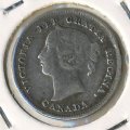 Канада 5 центов 1888 год