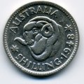 Австралия 1 шиллинг 1948 год - Голова барана