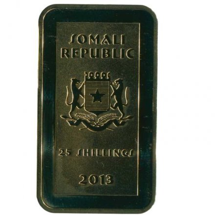 Сомали 25 шиллингов 2013 год - Мифические создания. Русалка