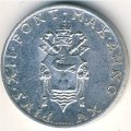 Ватикан 1 лира 1953 год
