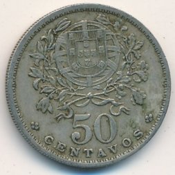 Португалия 50 сентаво 1960 год