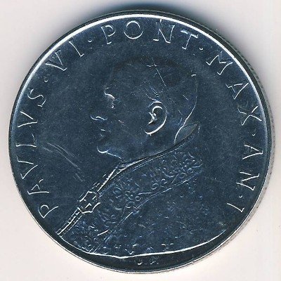 Ватикан 100 лир 1963 год