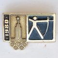 Значок. Олимпиада 1980. Москва. Стрельба из лука