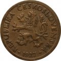 Чехословакия 10 геллеров 1927 год