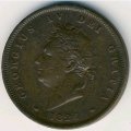 Великобритания 1 пенни 1826 год