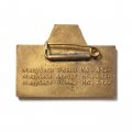 Значок Выставка продуктов группы Мицубиси рейон 1965 год