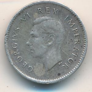 ЮАР 3 пенса 1938 год
