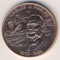 Куба 1 песо 1988 год - Карлос Хуан Финлей (медь)