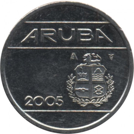 Аруба 25 центов 2005 год
