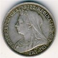 Великобритания 6 пенсов 1898 год