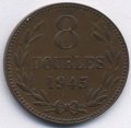 Гернси 8 дублей 1945 год