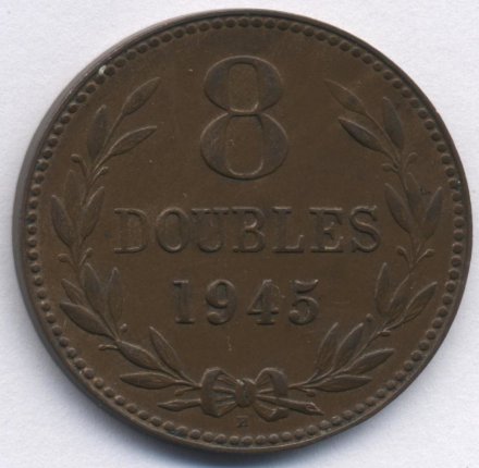 Гернси 8 дублей 1945 год