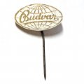 Значок-иголка Чехия. Budvar. Пиво