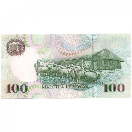 Лесото 100 малоти 2009 год - UNC