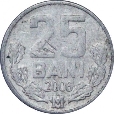 Молдавия 25 бани 2006 год 