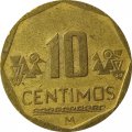 Перу 10 сентимо 2003 год