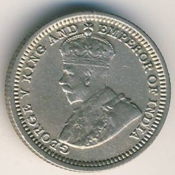 Гонконг 5 центов 1935 год