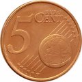 Словения 5 евроцентов 2007 год